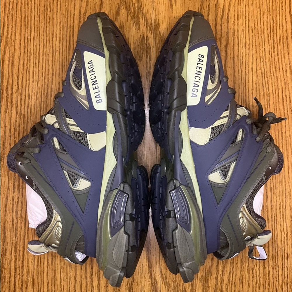 Balenciaga‎ Track Sneaker (Green/Navy) - Picture 3 of 9